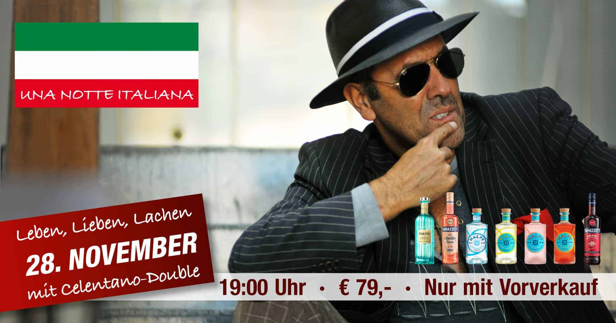 UNA NOTTE ITALIANA am 28.11.2024