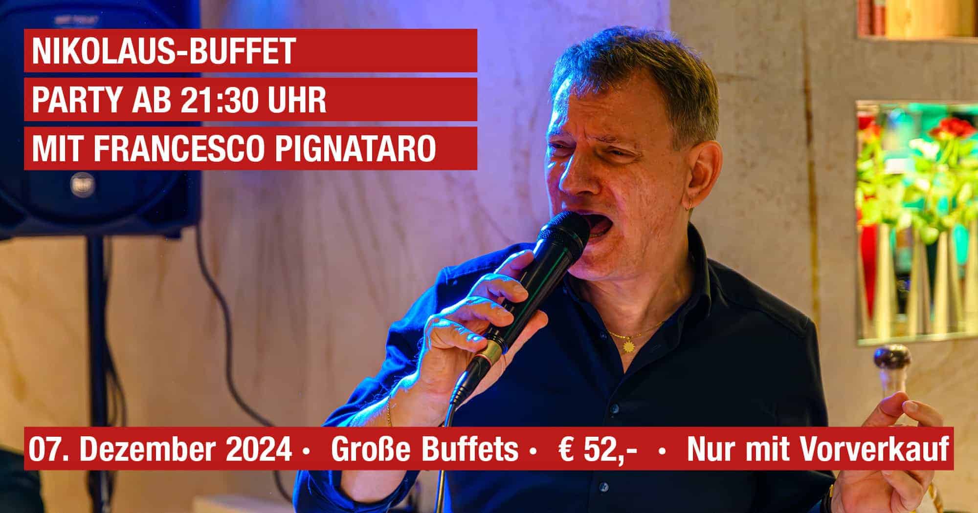 NIKOLAUS-BUFFET-PARTY am 07.12.2024