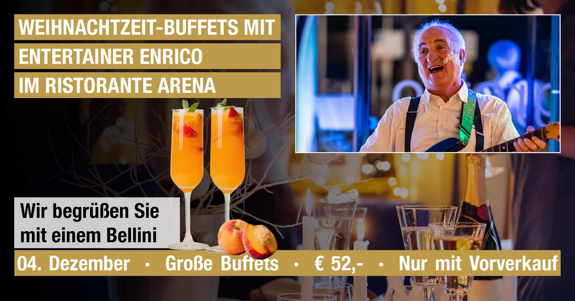 Weihnachtszeit-Buffet-Abend am 04.12.2024